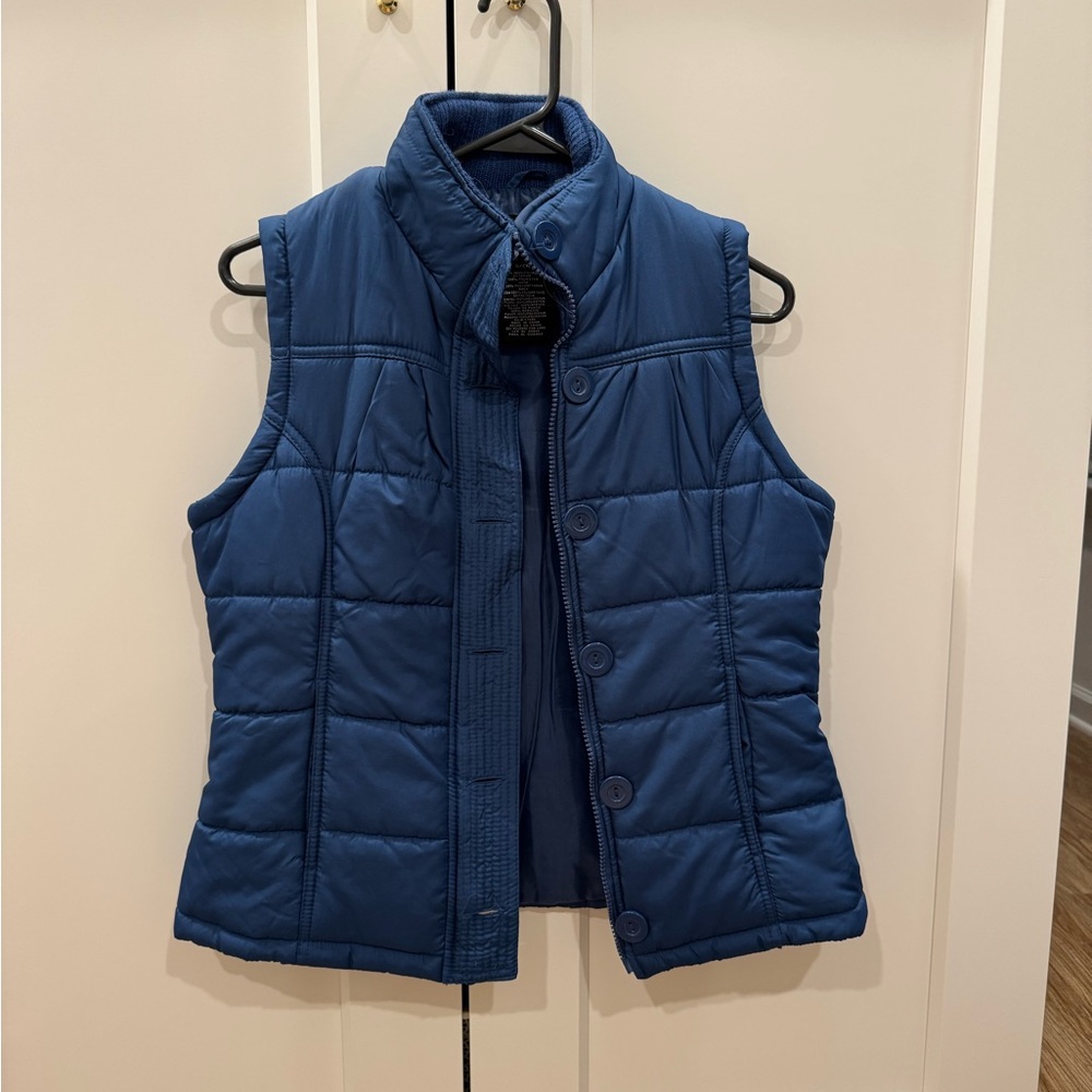 Outer Edge Sky Blue Quilted Jacket